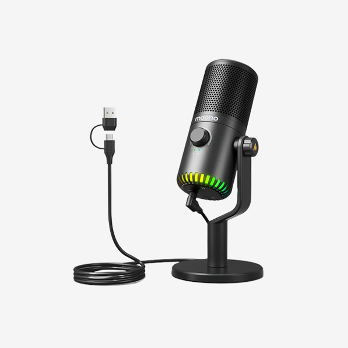 MAONO DM30 RGB Programmable USB Condenser Microphone